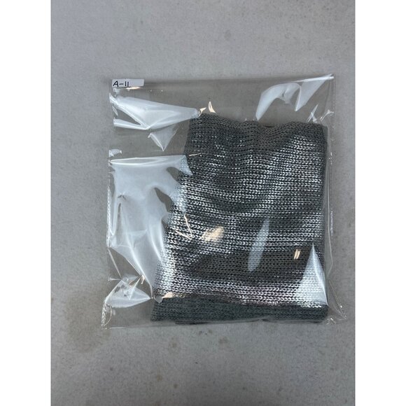 I.N.C  One Size Silver Sequin Metallic Scarf New - Picture 5 of 6